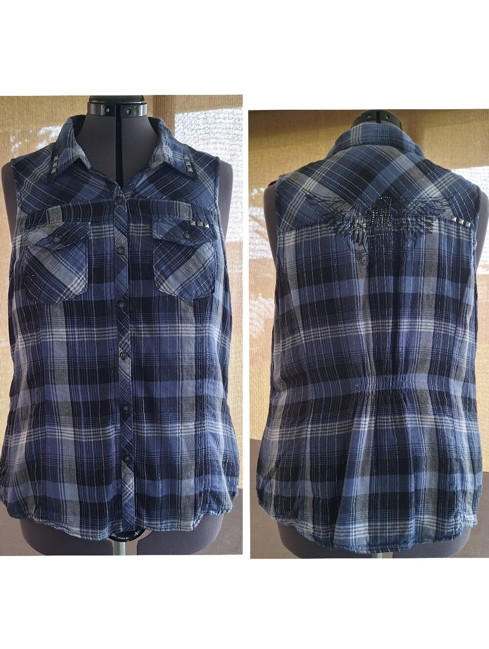 Harley Davidson Sleeveless Top/Vest